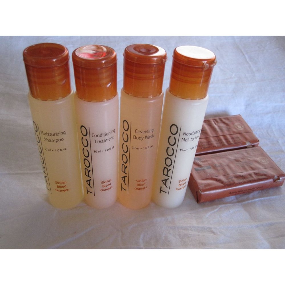 NEW Travel Size Tarocco Blood Orange Body Wash Lotion Soap Shampoo Conditioner!‎